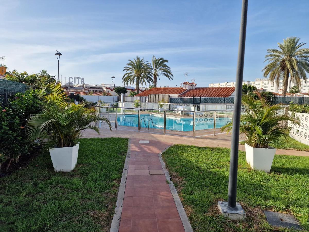 Acogedor Bungalow En Playa Del Ingles Playa del Inglés Exterior foto